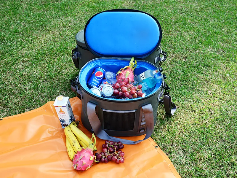 Come scegliere il materiale per una borsa del ghiaccio da campeggio?