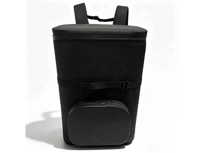 Zaino termico isolato impermeabile da 22 litri IPX7 con cerniera ermetica