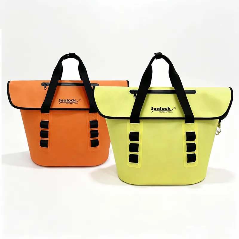 Borsa termica termica SL-I093 con coperchio ribaltabile e apribottiglie incorporato